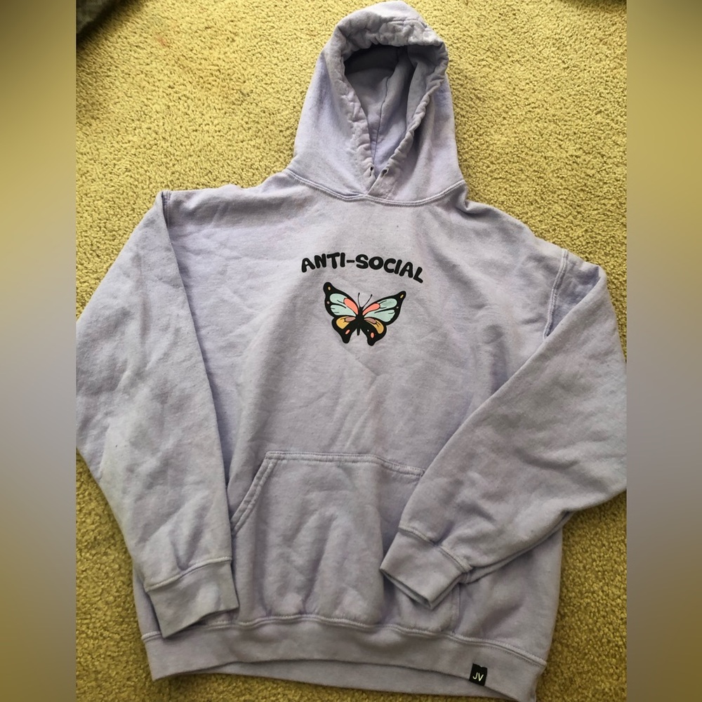 JV Women/Girl Anti Social Hoodie